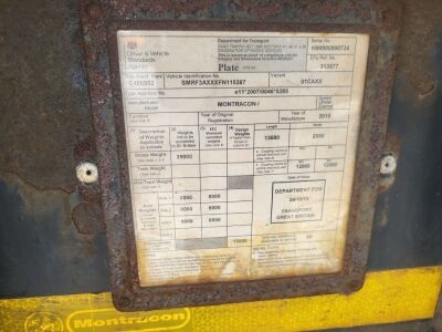 2015 Montracon Triaxle Flat Trailer - 9