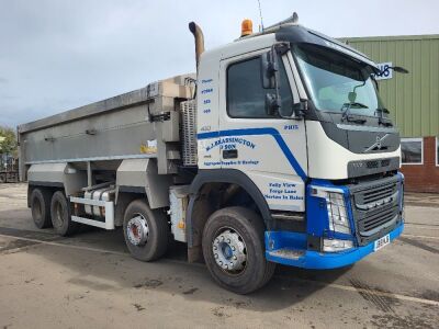 2018 Volvo FM410 8x4 Alloy Body Tipper