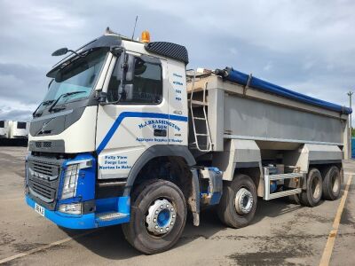 2018 Volvo FM410 8x4 Alloy Body Tipper - 2