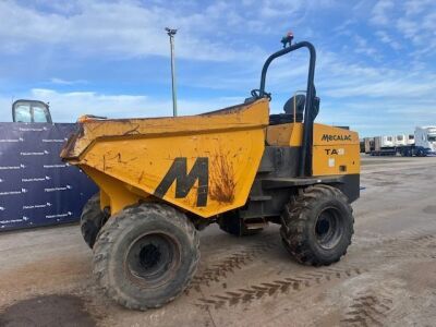 2018 Mecalac TA9 Straight Tip Dumper