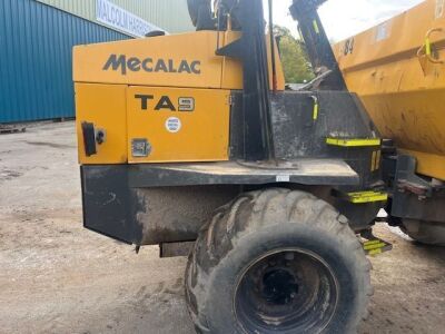 2018 Mecalac TA9 Straight tip dumper  - 6