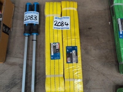2 x 3 Ton 3m Lifting Slings