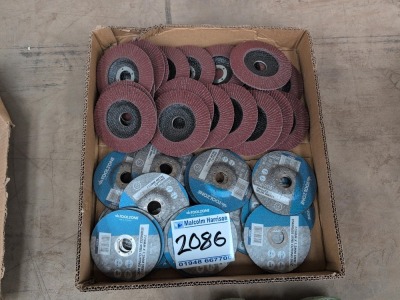 50 x 4½ inch Cutting & Flap Discs