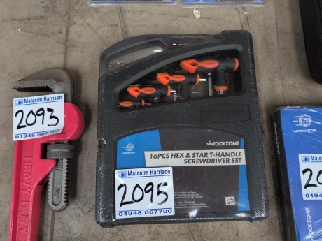 165pc Hex/Star T Handle Set
