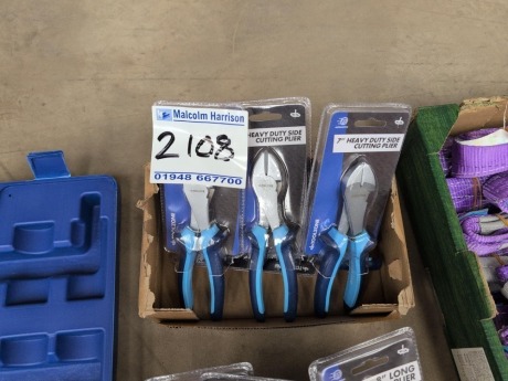 6 x Side Cutting Pliers