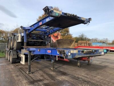 2010 SDC Triaxle Sliding Skeletal Trailer