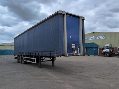2009 SDC Triaxle Curtainside Trailer - 2