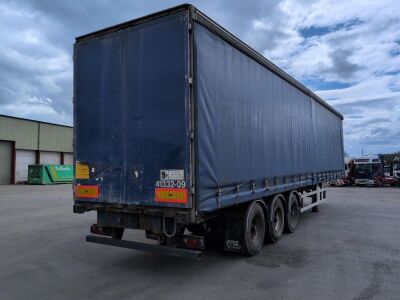 2009 SDC Triaxle Curtainside Trailer - 4
