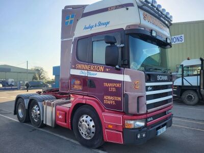 2001 Scania 144L 530 V8 Topline Tractor Unit