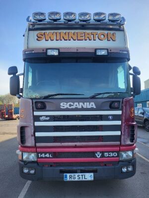 2001 Scania 144L 530 V8 Topline Tractor Unit - 2