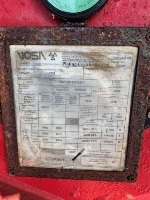 1992 Rothdean A3AT Triaxle Scrap Spec Tipping Trailer - 7