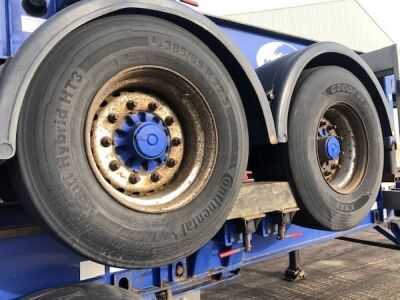 2010 SDC Triaxle Sliding Skeletal Trailer - 17