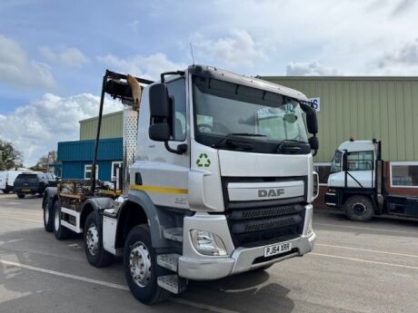 2014 DAF CF400 8x4 Big Hook Loader
