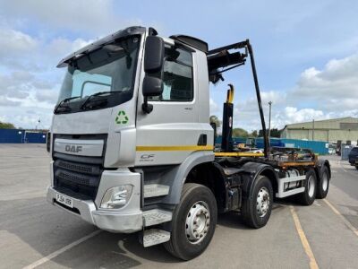 2014 DAF CF400 8x4 Big Hook Loader - 3