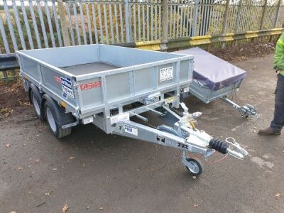 Ifor Williams Tandem Axle Drawbar Dropside Plant Trailer