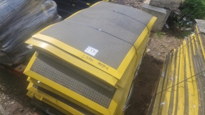 Pallet of Used Rubber Mats