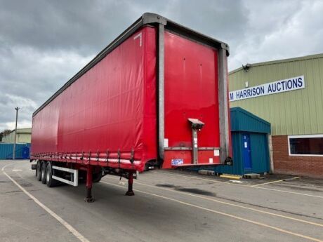 2014 Montracon Triaxle Curtainside Trailer