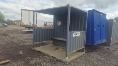 Steel Smoking Shelter