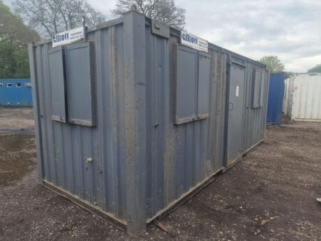 20ft x 8ft Antivandal Cabin