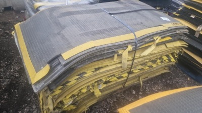 Pallet of Used Rubber Mats