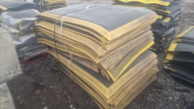 Pallet of Used Rubber Mats