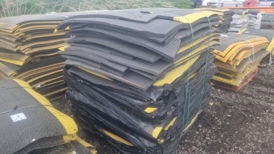 Pallet of Used Rubber Mats