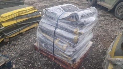 Pallet of Used Rubber Mats