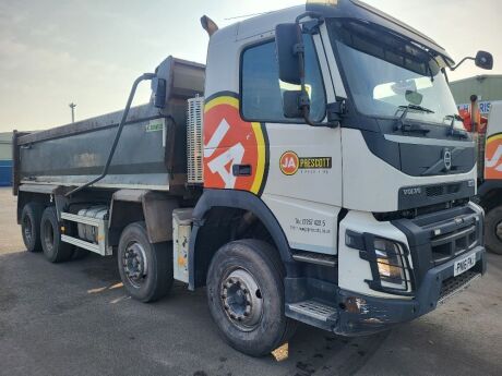 2016 Volvo FMX 8x4 Steel Body Tipper