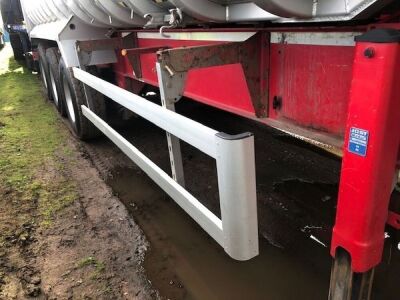 2014 Fruehauf Triaxle Bulk Alloy Body Tipping Trailer - 20