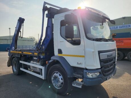 2016 DAF LF260 4x2 Telescopic Skip Loader