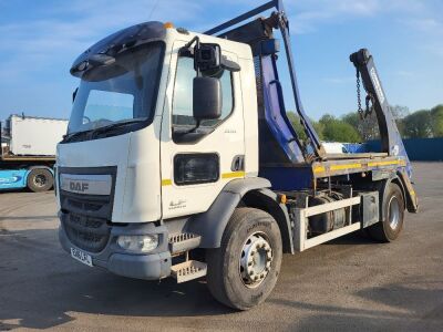 2016 DAF LF260 4x2 Telescopic Skip Loader - 2