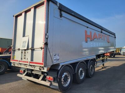 2017 Fruehauf Triaxle Alloy Body Tipping Trailer - 3