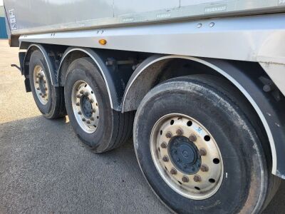 2017 Fruehauf Triaxle Alloy Body Tipping Trailer - 6