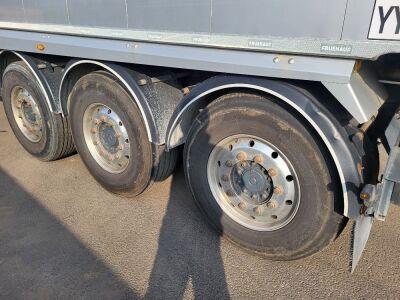 2017 Fruehauf Triaxle Alloy Body Tipping Trailer - 8