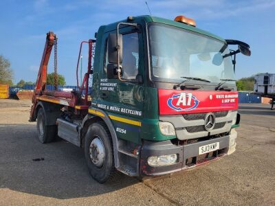 2013 Mercedes Atego 4x2 Telescopic Skip Loader