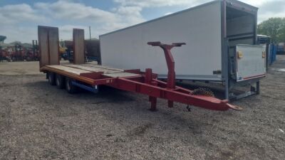 2011 Andover Triaxle Drawbar Plant Trailer - 2