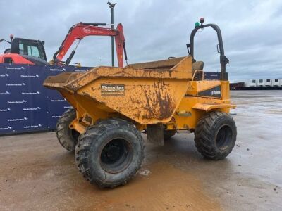 2017 Thwaites 9 ton Straight tip dumper 