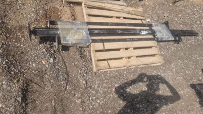 Unused 10 Meter 5 Rail Bolt Down Fencing
