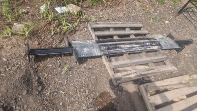 Unused 10 Meter 5 Rail Bolt Down Fencing