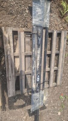 Unused 10 Meter 5 Rail Bolt Down Fencing - 2