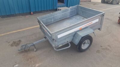 Single Axle ERDE 142 Drawbar Tipping Trailer - 2