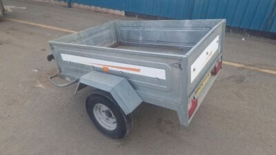 Single Axle ERDE 142 Drawbar Tipping Trailer - 3