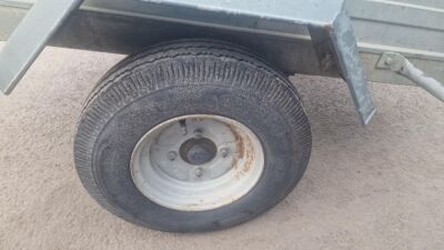 Single Axle ERDE 142 Drawbar Tipping Trailer - 8