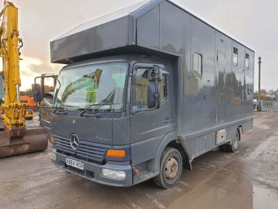 2001 Mercedes Atego 4x2 Horsebox