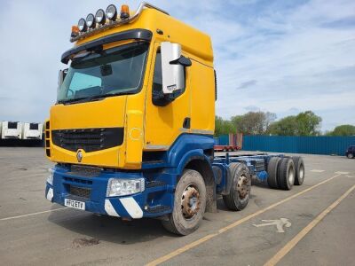 2012 Renault 8x4 Twin Steer Chassis Cab - 2