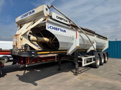 2018 Chieftain Triaxle Ejector Trailer