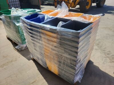 Pallet of Plastic Storage Boxes - 2