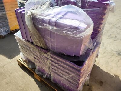 Pallet of Plastic Storage Boxes - 4