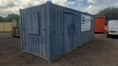 20ft x 8ft 50/50 Split Office/Store