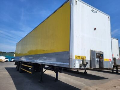 2008 Montracon Tandem Axles Box Trailer